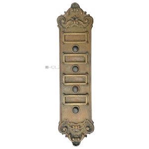 Haus Klingelschild antik Gründerzeit alt Klingel 30cm