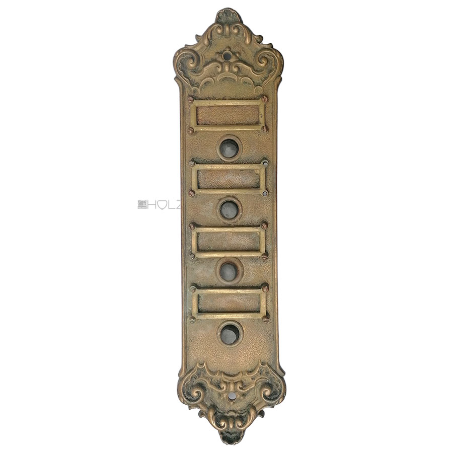Haus Klingelschild antik Gründerzeit alt Klingel 30cm