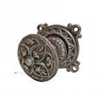 Türknauf antik alt Guss Türgriff Eisen Gründerzeit Ziehgriff 52mm