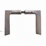 Türdrücker Alu Türklinken Mid Century 17.8mm 8er Vk Vintage