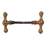 Türknaufgarnitur antik Biedermeier alt Kugel 13.2mm 8er Vk