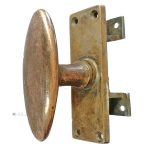 Fenstergetriebe antik Fensterolive oval alt Keilgetriebe