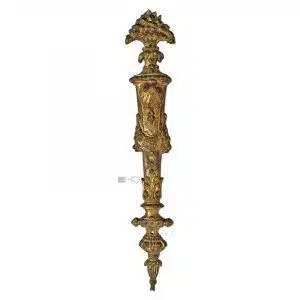Bronze Beschlag antik Gründerzeit alt feuervergoldet 49cm