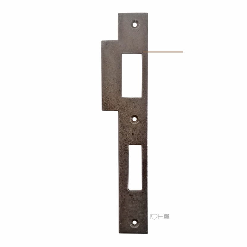 Tür Schließblech Einsteckschloss Schlossfalle Stahl alt 37/40mm