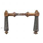 Türdrücker antik Würfel alt Türklinken Ebenholz 16.4mm 9er Vk