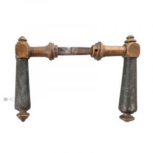 Türdrücker antik Würfel alt Türklinken Ebenholz 16.4mm 9er Vk