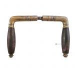 Türdrücker Jugendstil antik Türklinken Horn Tonne 15mm 8er Vk