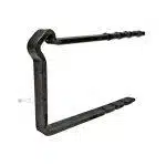 Kastenschloss Schlossfalle Schließkloben Tür Stahl schwarz 83mm