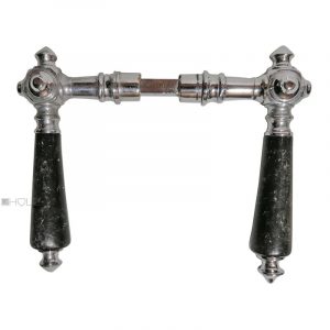 Türdrücker alt Türklinken alt Chrom Horn 17mm 9er Vk