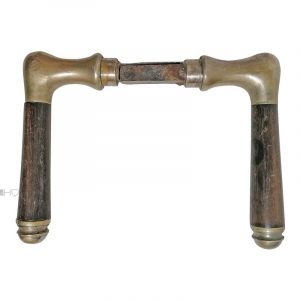 Türdrücker Art Deco Türklinken Bauhaus alt geteilter 11 Vk