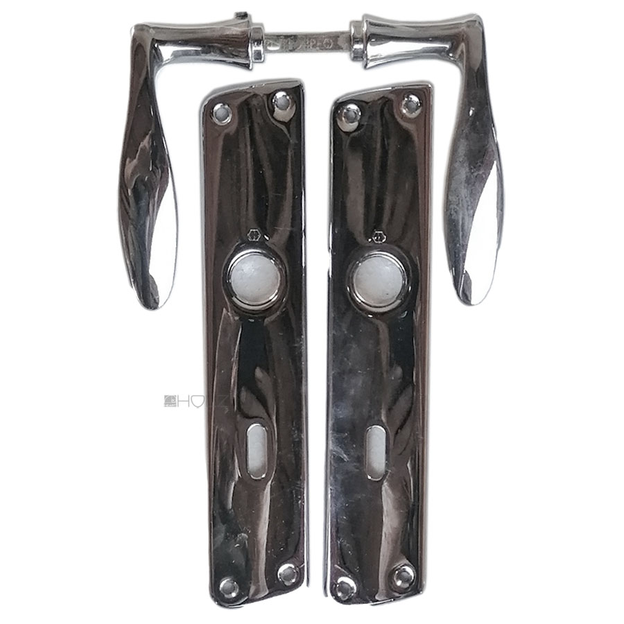 Drückergarnitur Hoppe chrom vernickelt Türdrücker 72mm 8er Vk
