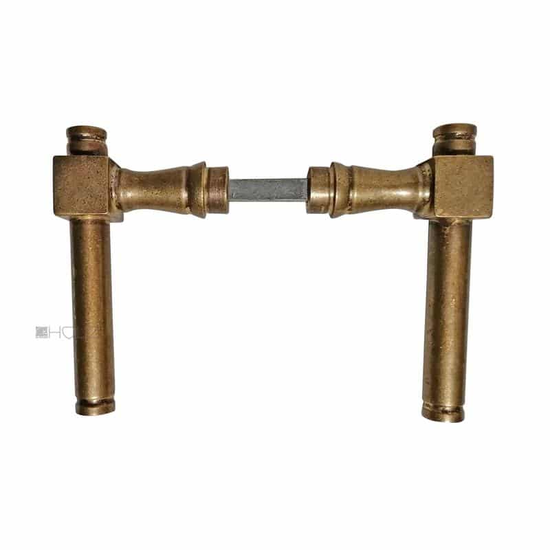 Türdrücker antik repro Biedermeier alt Türklinken 17.4mm 8er Vk