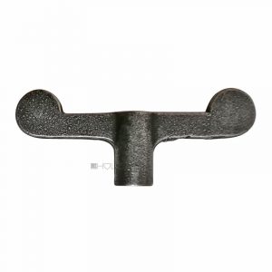 Vorreiber Doppelreiber Gusseisen alt Fensterreiber 16mm