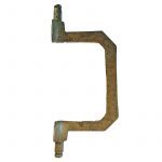 Griff Truhengriff etc. antik Messing Klappgriff groß 19cm