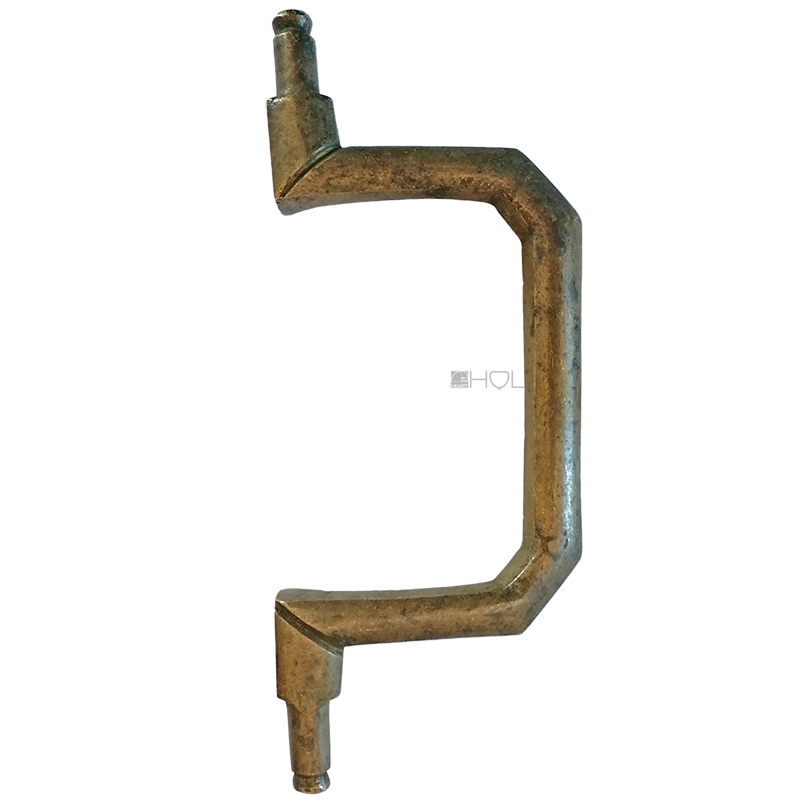 Griff Truhengriff etc. antik Messing Klappgriff groß 19cm