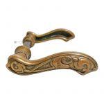 Haustür Jugendstil Türdrücker antik floral alt Türklinken 12er Vk