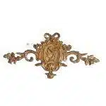 Supraporte Schrank Bronze feuervergoldet Medaillon alt 28cm