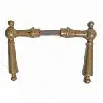 Türdrücker antik Kugel Türklinken alt verdreht 16.6mm 9.7er Vk