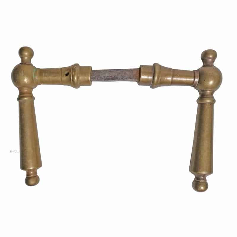 Türdrücker antik Kugel Türklinken alt verdreht 16.6mm 9.7er Vk