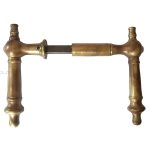 Türdrücker Kastenschloss antik Kugel polygon Gründerzeit 13.8mm 8er Vk