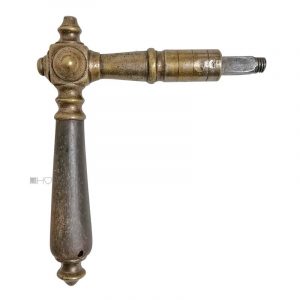 Türdrücker antik Würfel Horn einseitig Türklinke alt 15.5mm 8er Vk