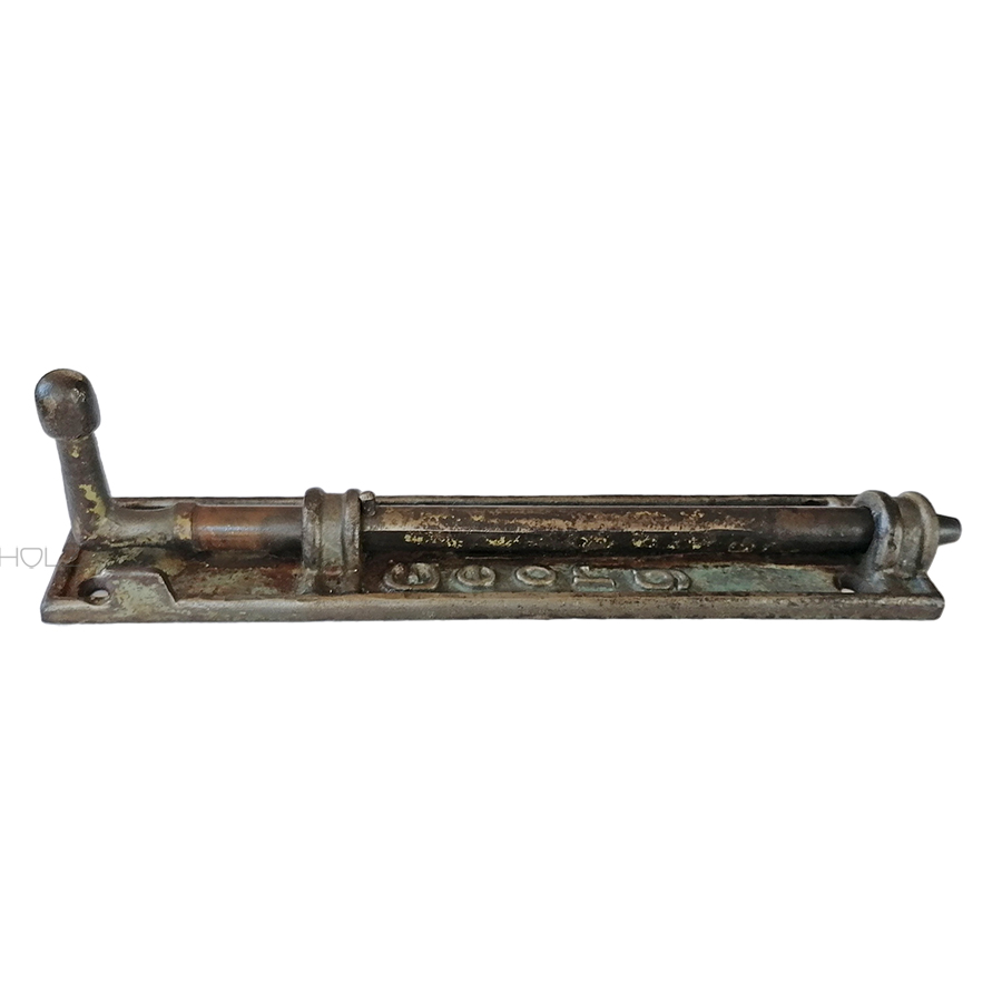 Tür Tor Schieberiegel antik Eisen Stahl alt einzigartig 31.5cm