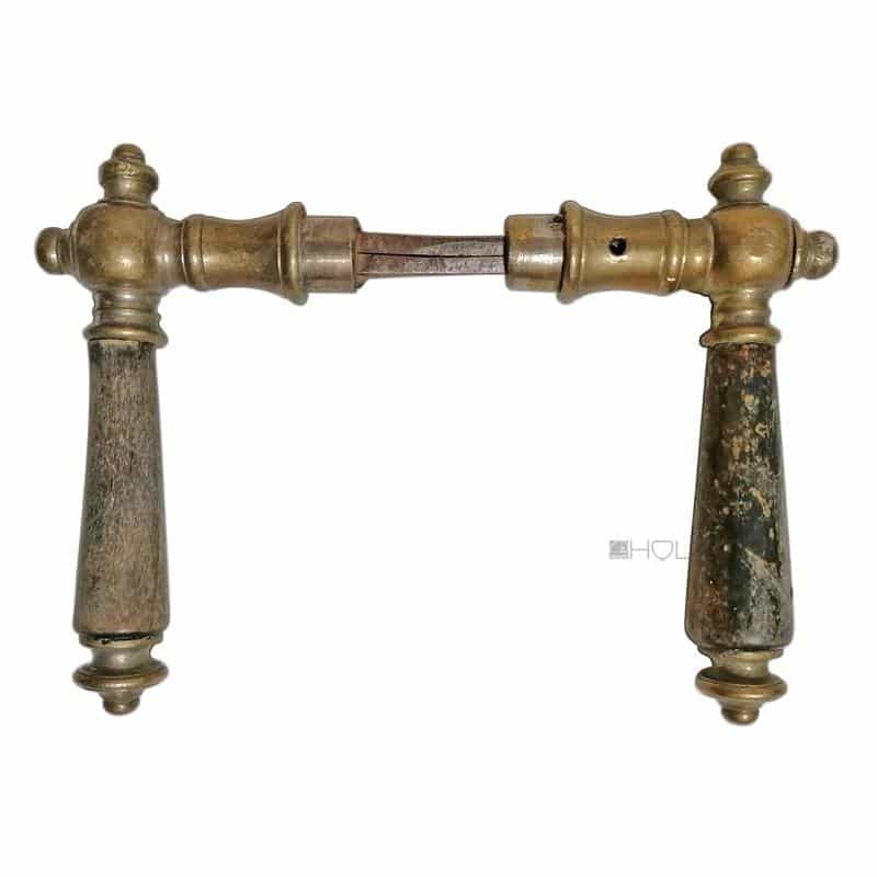 Türdrücker antik Kugel Türklinken alt Gründerzeit 16.2mm 8er Vk
