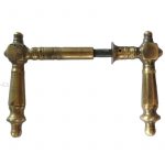 Kastenschloss Türdrücker antik Würfel polygon Türklinken alt 8er Vk