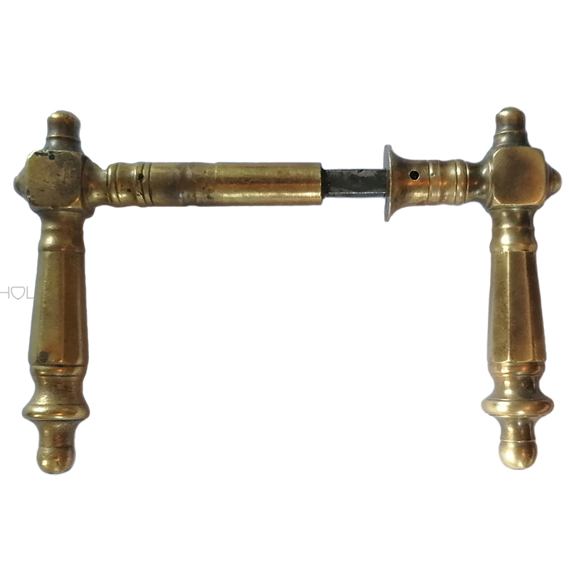 Kastenschloss Türdrücker antik Würfel polygon Türklinken alt 8er Vk