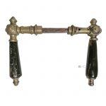 Türdrücker alt Türklinke antik Würfel vernickelt 16.4mm 9er Vk