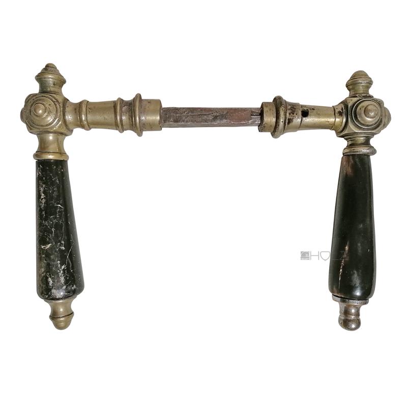 Türdrücker alt Türklinke antik Würfel vernickelt 16.4mm 9er Vk