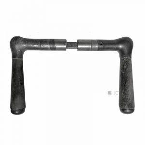 Türdrücker Bauhaus Art Deco Zink Türklinken alt 15.9mm 8er Vk