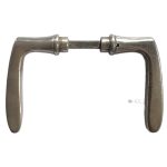 Türdrücker 1920er Messing vernickelt als 16mm 8er Vk