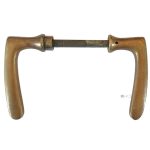 Türdrücker Kastenschloss 1920er Messing Türklinken alt 8er Vk