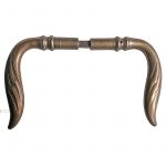 Türdrücker Jugendstil alt floral Türdrücker 14.7mm 8er Vk