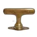 Fensterolive Fenstergriff alt Bogen Avantgarde Jugendstil 82/55/43