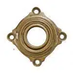 Drückerrosette antik Messing alt Rosette Türdrücker 17.3mm
