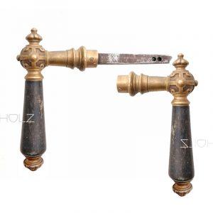 Türdrücker antik prächtig Kugel Türklinken alt 17.4mm 9er Vk