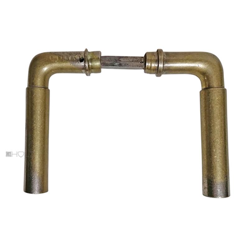 Bauhaus Türdrücker alt Türklinken vernickelt 15.9mm 8er Vk