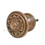 Fensterknauf Jugendstil Blüte Fenster Türknauf alt Ziehgriff 40mm