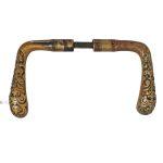 Türdrücker antik Gründerzeit Türklinken Welle alt 16.3mm 8er Vk