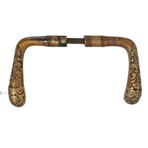 Türdrücker antik Gründerzeit Türklinken Welle alt 16.3mm 8er Vk