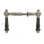 Kastenschloss Türdrücker antik Würfel vernickelt alt 19.3mm 8er Vk - types of door handles