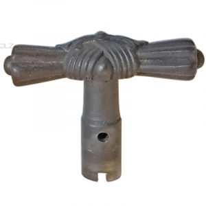 Fensterolive antik Flecht alt Gründerzeit Eisen 78mm 9er rund