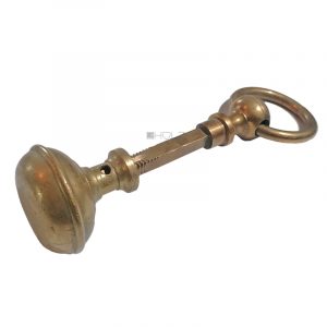 Türknauf Garnitur Knaufgarnitur antik alt Messing 49mm 8er Vk
