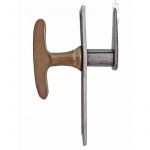 Fensterolive Avantgarde alt Fenstergriff Einreiber 22mm