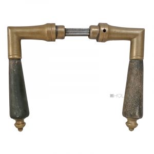 Türdrücker antik alt Messing Horn Türklinken alt 16mm 8er Vk