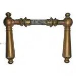 Türdrücker antik Kugel Türklinken alt Berliner Rolle 17mm 10er Vk