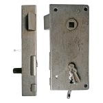 Tür Kastenschloss antik hochstehend alt links 40/9/87