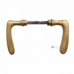 Türdrücker Bauhaus 1920er alt Türklinken 16.8mm langer 9er Vk